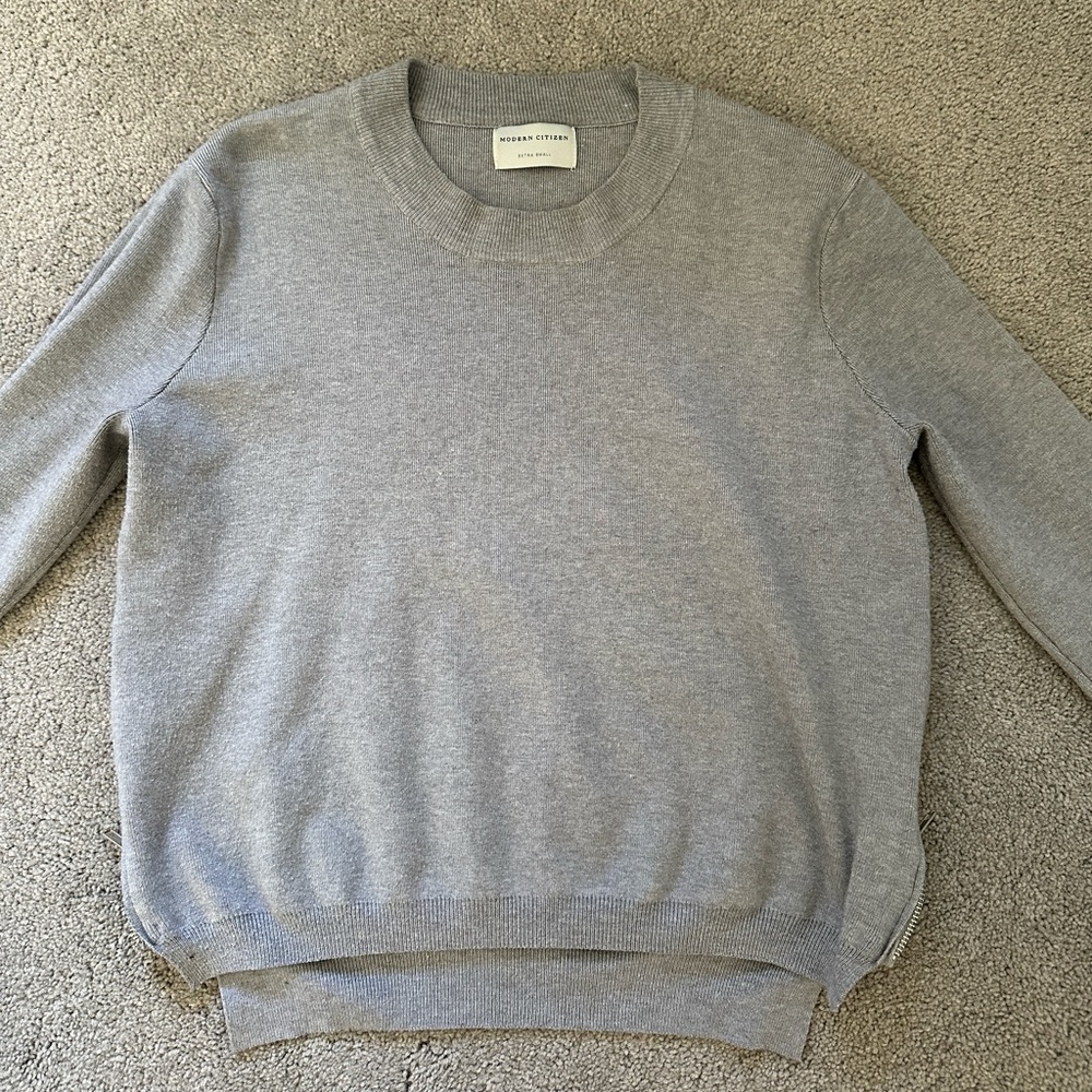 Modern Citizen Side Zip Sweater